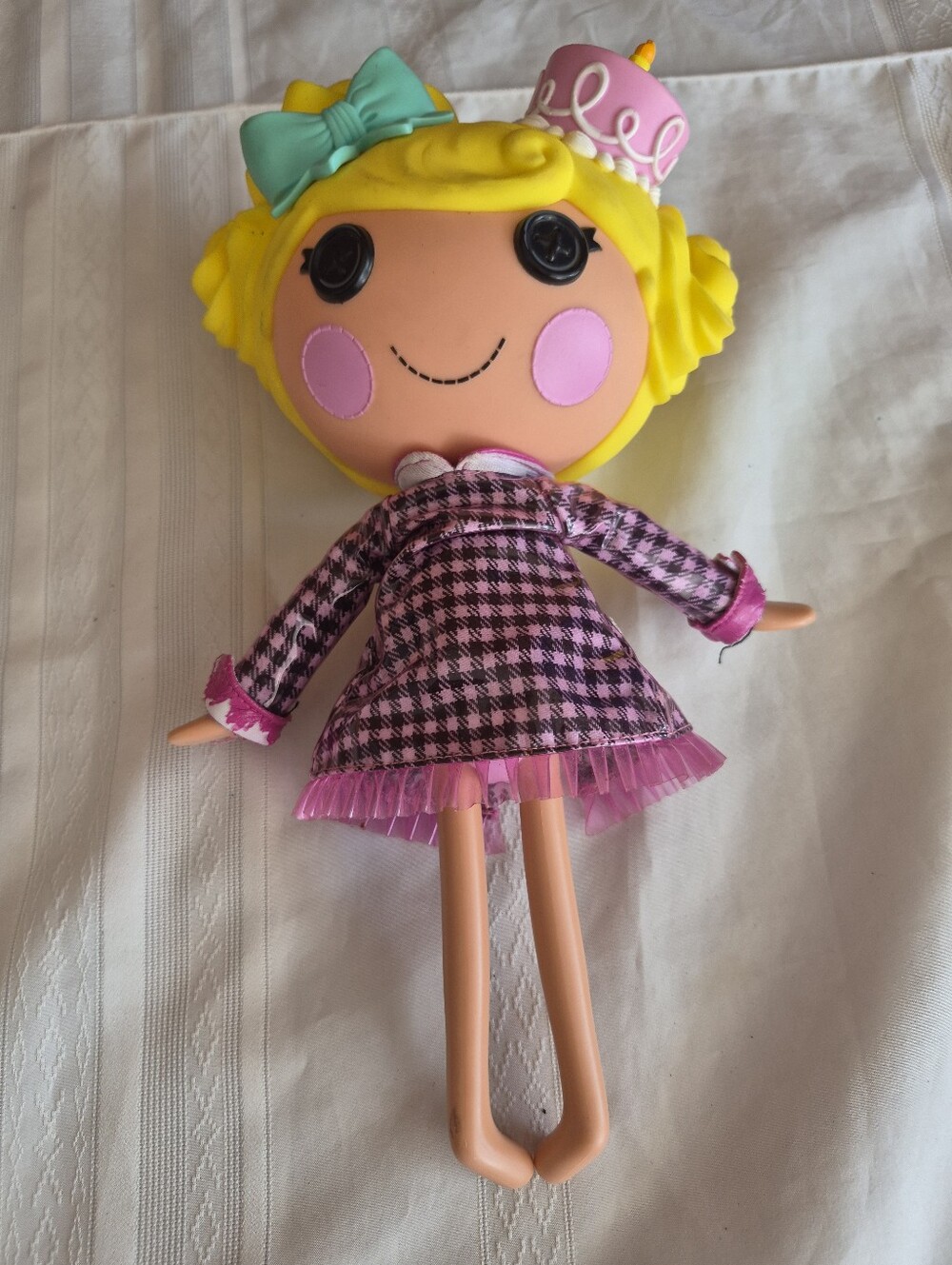 Yellow & Pink Party Doll Plush - Kids Toys
